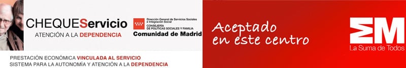 Cheque servicio atención a la dependencia