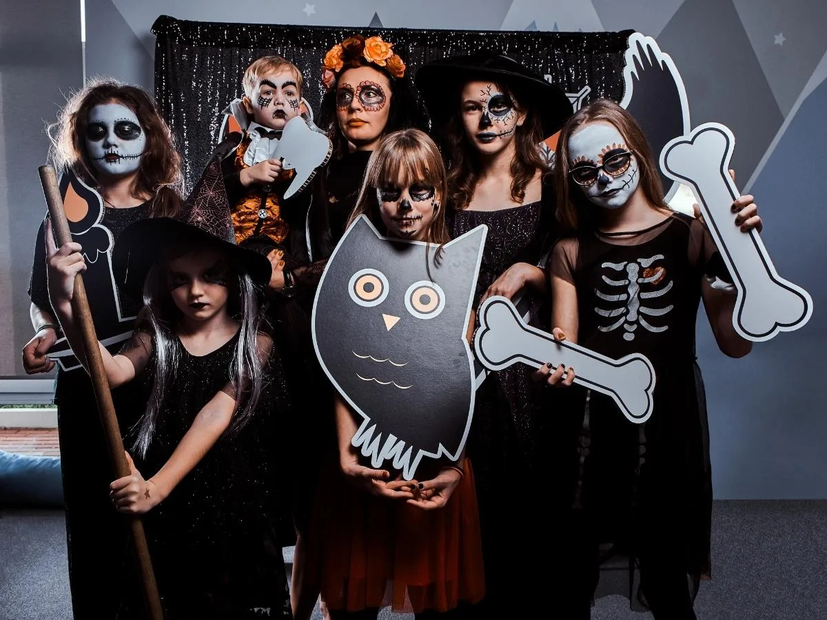 Halloween y niños y niñas Halloween y niños y niñas